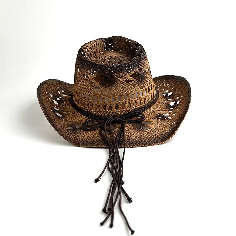 Straw Western Cowboy Hat