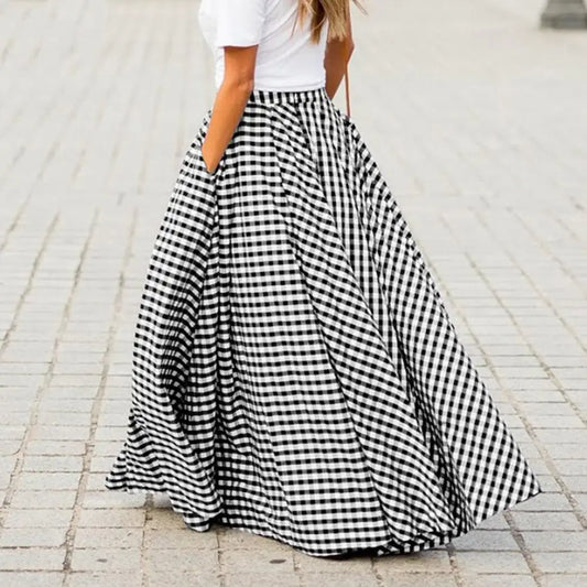 Vintage Bohemian Women High Waist